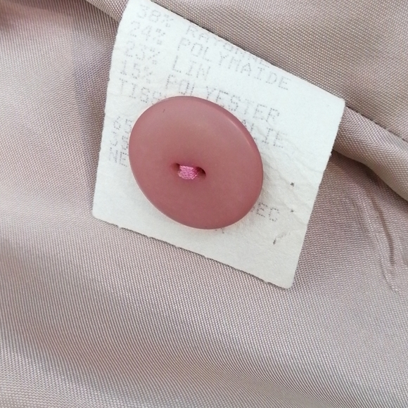 Holt Renfrew Linen Blazer + Skirt sz 16 - Picture 10 of 16